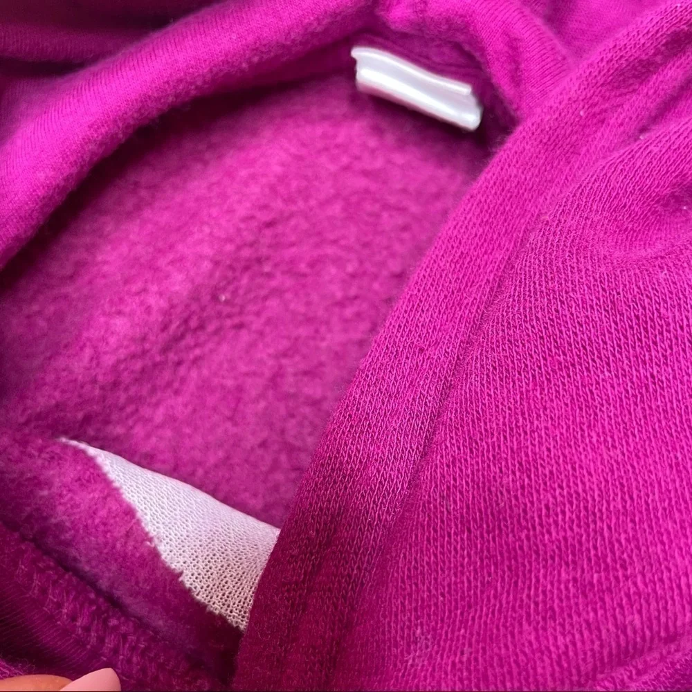 Gap Kids Logo Hoodie In Burgundy And Gold